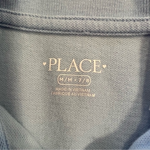 The Children Place Polo Dress Girl’s Size Medium 7/8 - Picture 5 of 7